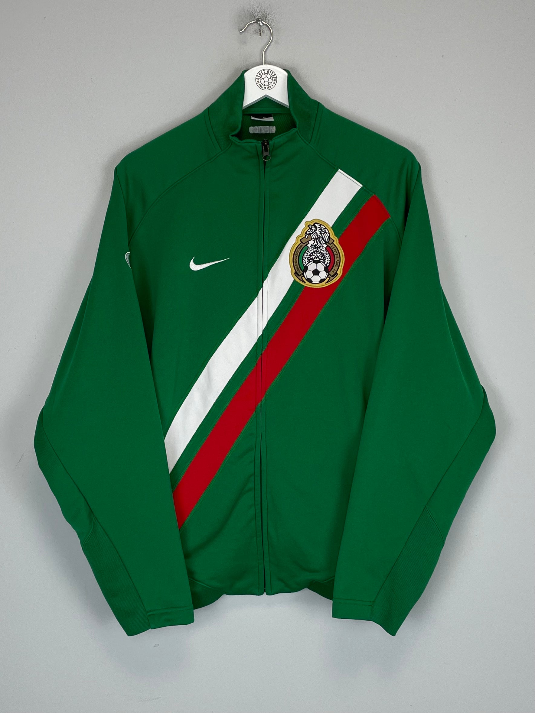 Shop 2006/07 MEXICO TRACK JACKET (L) ADIDAS, classic football shirts, vintage football shirts & retro soccer jerseys at Cult Kits