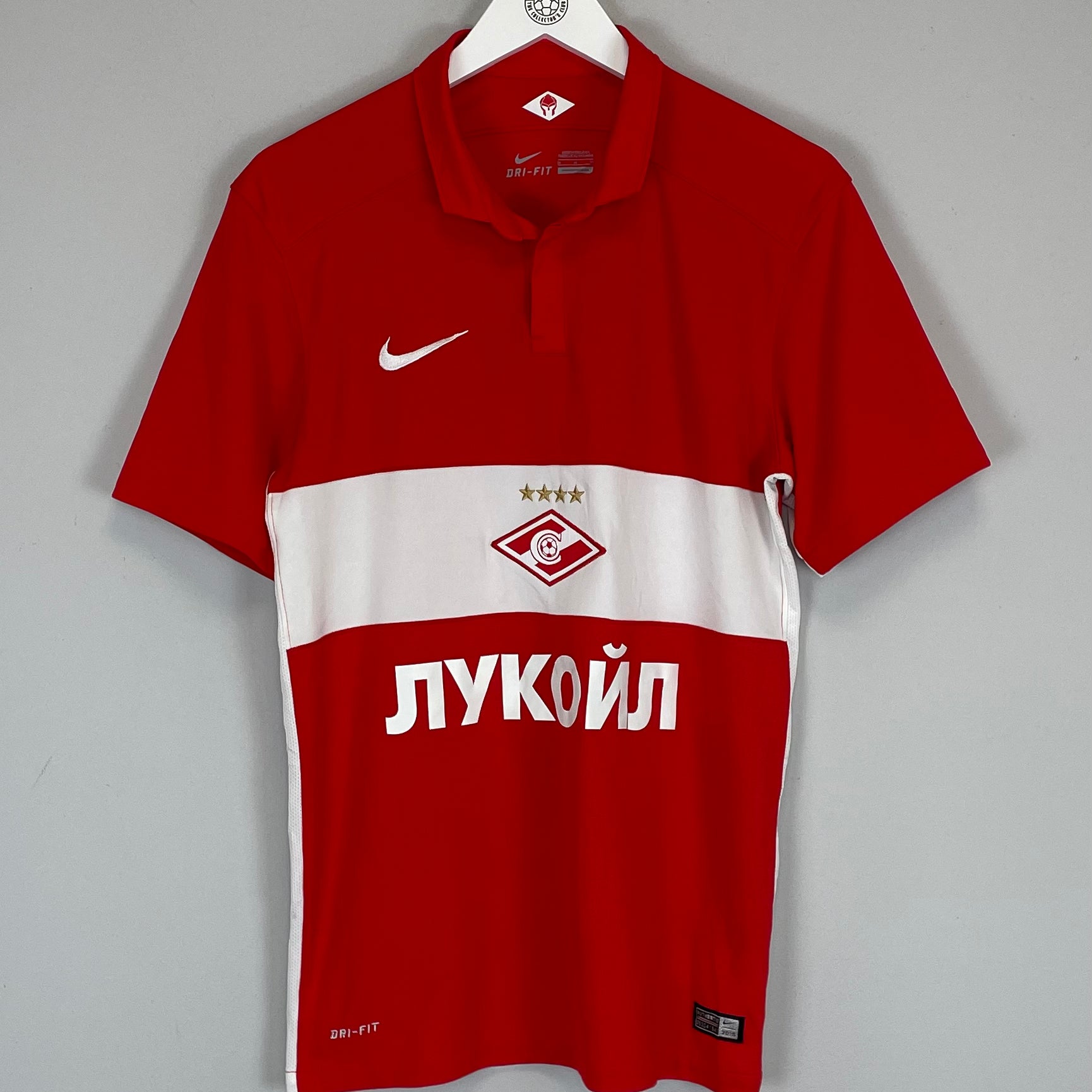 Shop 2015/16 SPARTAK MOSCOW HOME SHIRT (M) NIKE, classic football shirts, vintage football shirts & retro soccer jerseys at Cult Kits