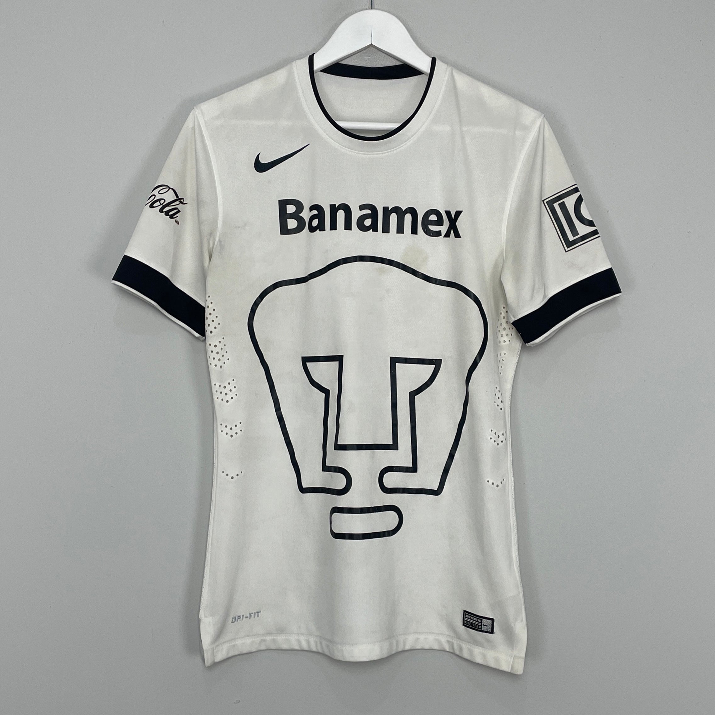Shop 2014/15 UNAM PUMAS THIRD SHIRT (M) NIKE, classic football shirts, vintage football shirts & retro soccer jerseys at Cult Kits
