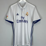 Shop 2016/17 REAL MADRID KROOS #8 HOME SHIRT (L) ADIDAS, classic football shirts, vintage football shirts & retro soccer jerseys at Cult Kits