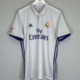 Shop 2016/17 REAL MADRID KROOS #8 HOME SHIRT (L) ADIDAS, classic football shirts, vintage football shirts & retro soccer jerseys at Cult Kits