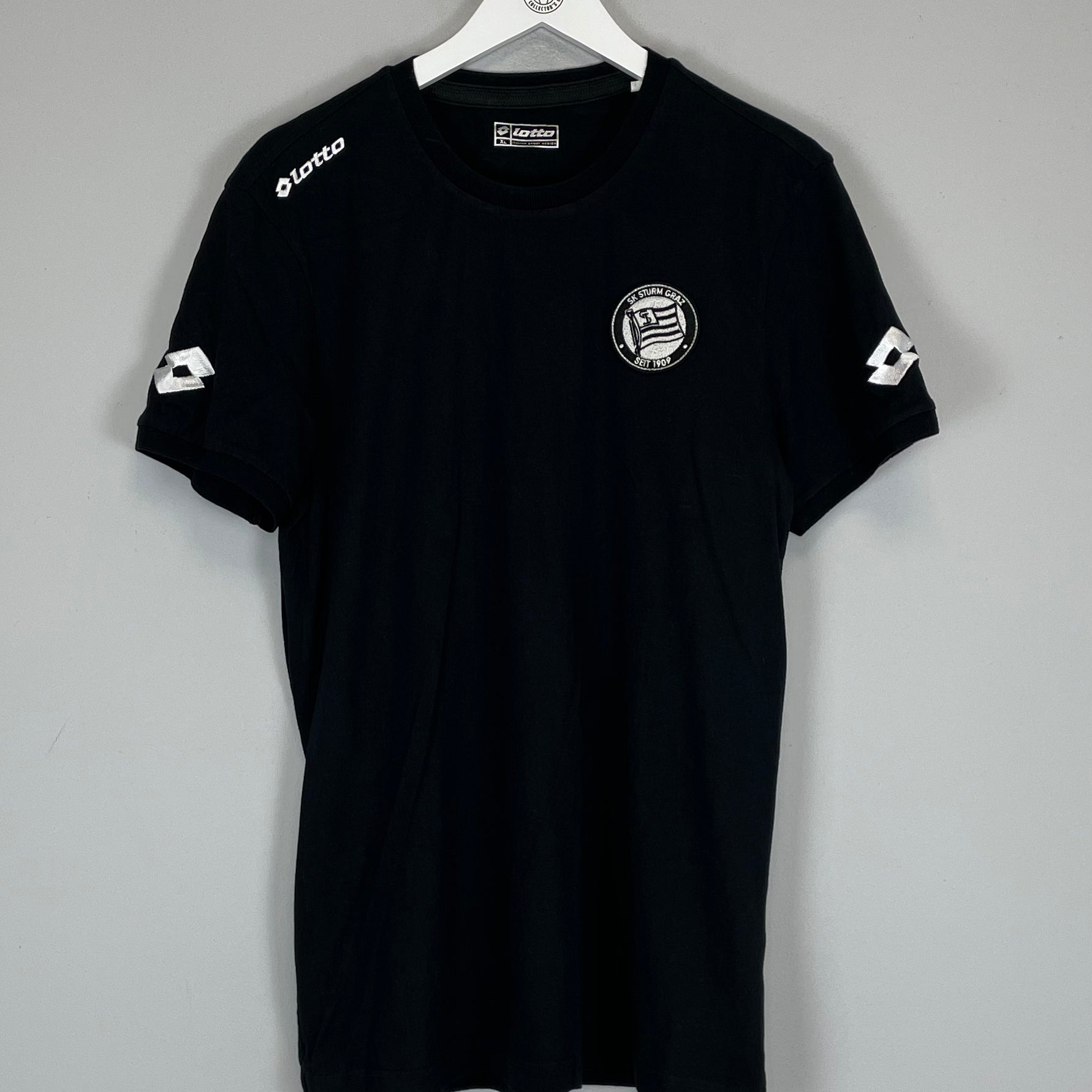 Shop 2014/15 STURM GRAZ T-SHIRT (XL) LOTTO, classic football shirts, vintage football shirts & retro soccer jerseys at Cult Kits