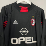 Shop 1999/00 AC MILAN GK SHIRT (L) ADIDAS, classic football shirts, vintage football shirts & retro soccer jerseys at Cult Kits
