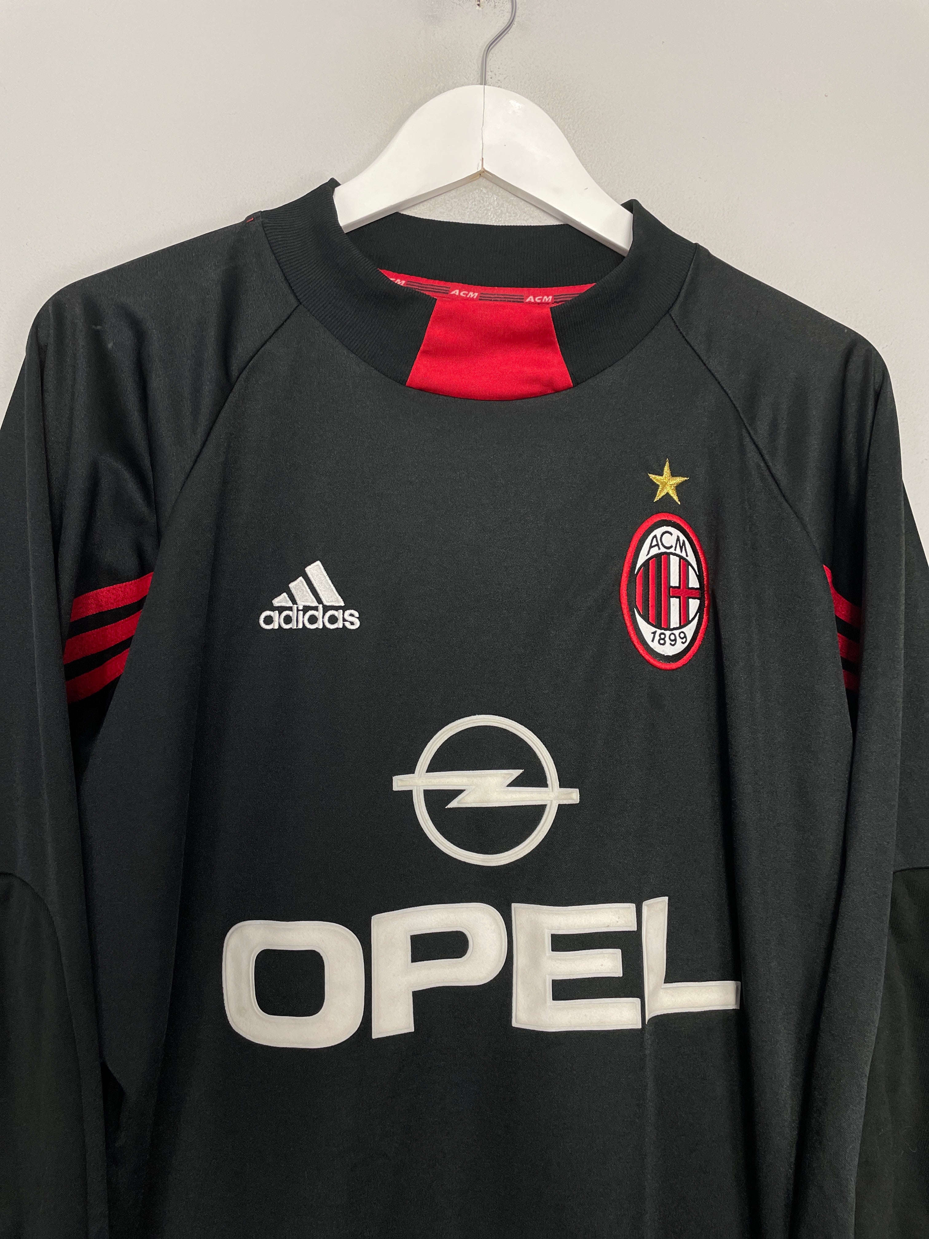 Shop 1999/00 AC MILAN GK SHIRT (L) ADIDAS, classic football shirts, vintage football shirts & retro soccer jerseys at Cult Kits