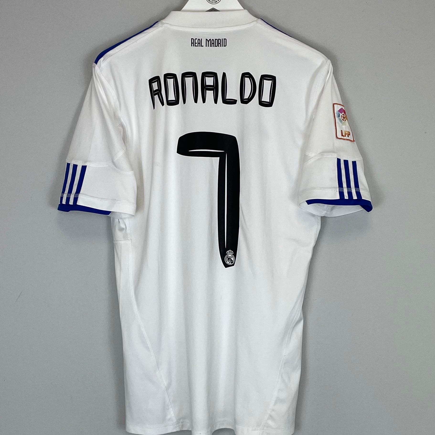 Shop 2010/11 REAL MADRID RONALDO #7 HOME SHIRT (M) ADIDAS, classic football shirts, vintage football shirts & retro soccer jerseys at Cult Kits