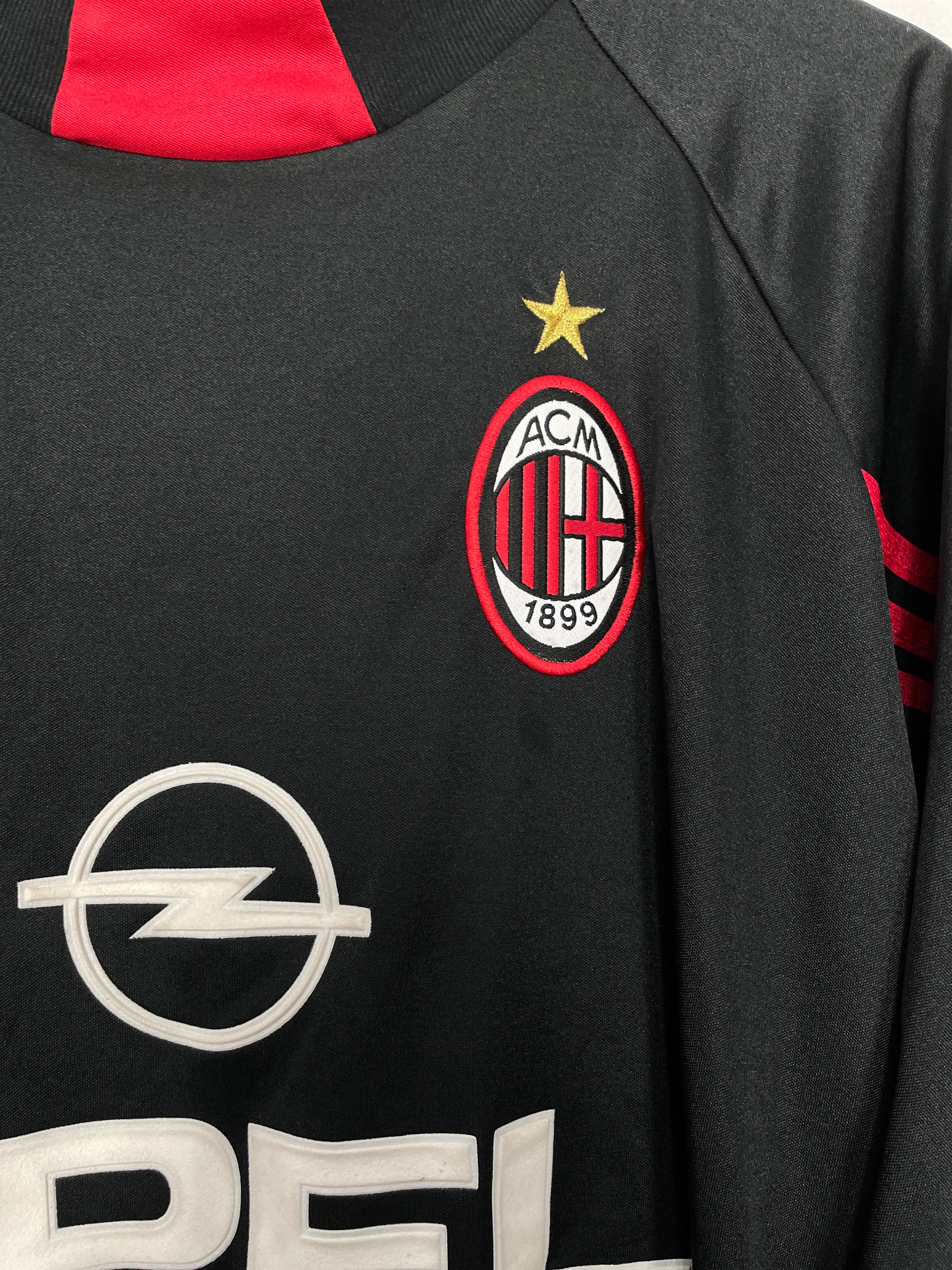 Shop 1999/00 AC MILAN GK SHIRT (L) ADIDAS, classic football shirts, vintage football shirts & retro soccer jerseys at Cult Kits