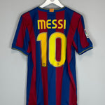 Shop 2009/10 BARCELONA MESSI #10 HOME SHIRT (S) NIKE, classic football shirts, vintage football shirts & retro soccer jerseys at Cult Kits