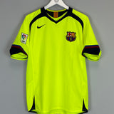 2005/06 BARCELONA RONALDINHO #10 AWAY SHIRT (M) NIKE