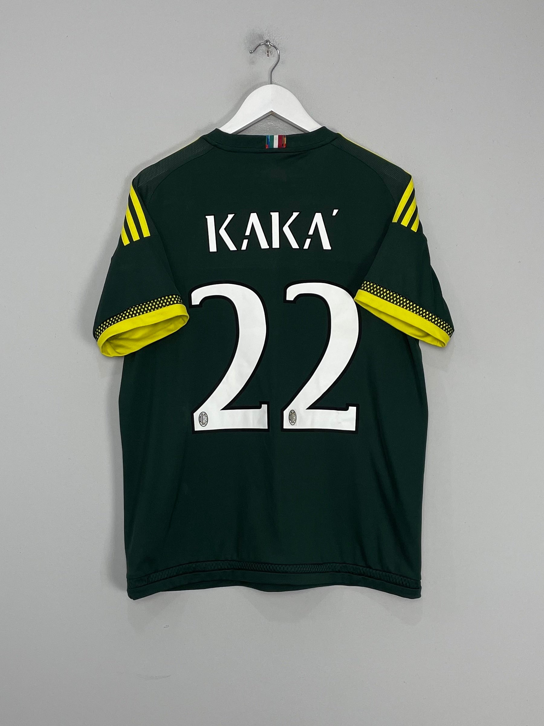 Shop 2015/16 AC MILAN KAKA #22 THIRD SHIRT (L) ADIDAS, classic football shirts, vintage football shirts & retro soccer jerseys at Cult Kits