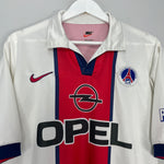 Shop 1998/99 PSG AWAY SHIRT (M) NIKE, classic football shirts, vintage football shirts & retro soccer jerseys at Cult Kits