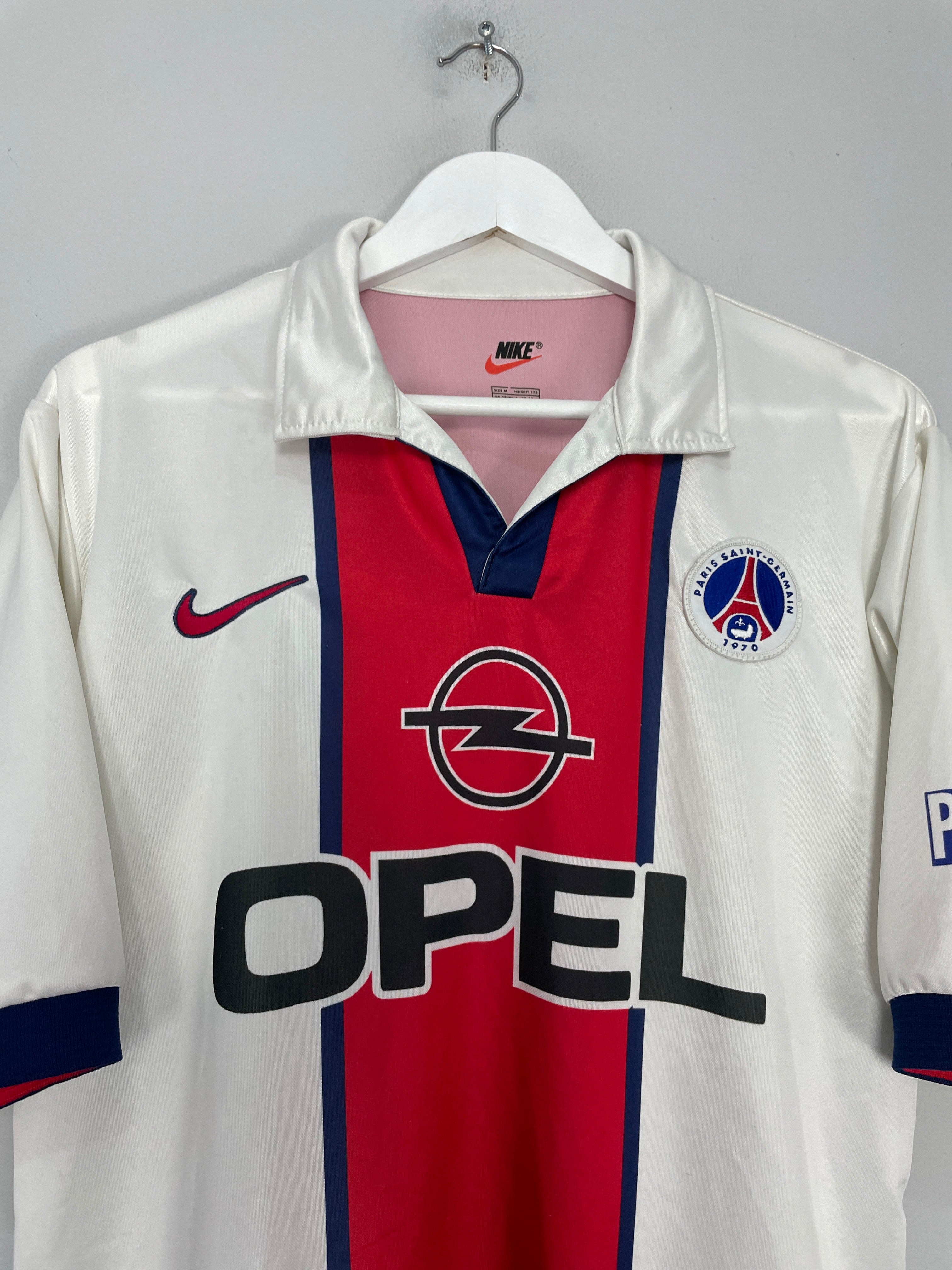 Shop 1998/99 PSG AWAY SHIRT (M) NIKE, classic football shirts, vintage football shirts & retro soccer jerseys at Cult Kits
