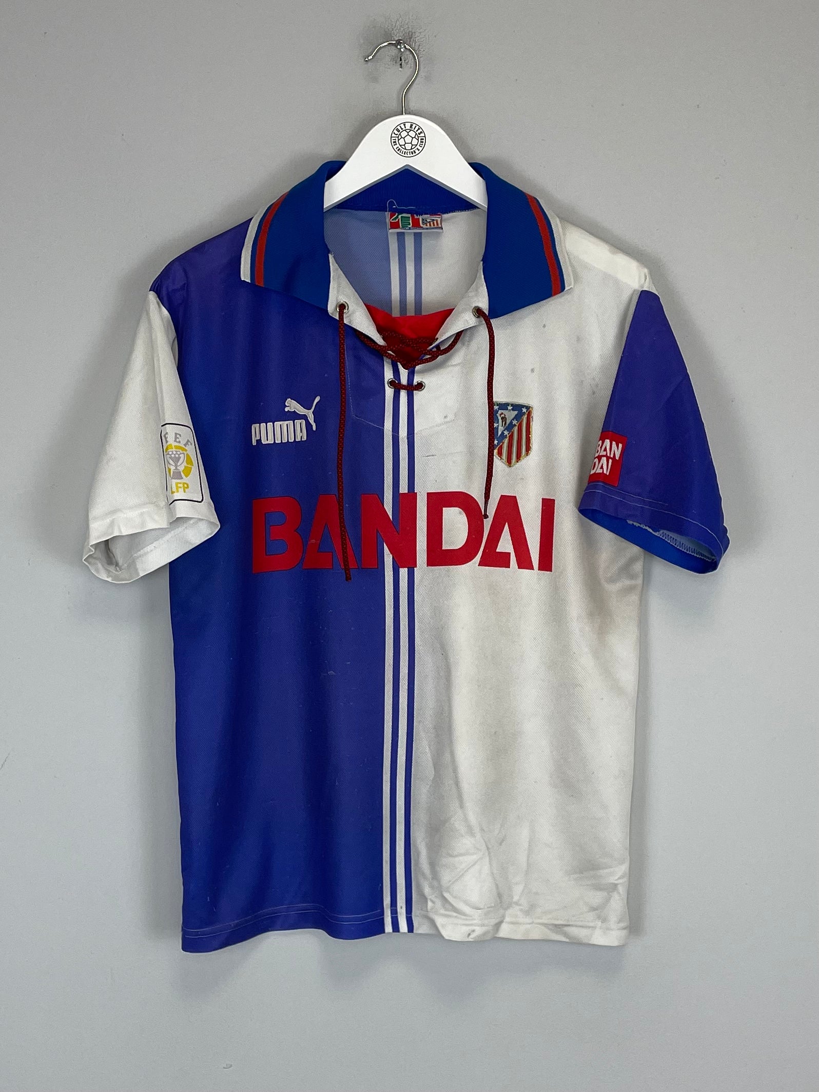 Shop 1996/97 ATLETICO MADRID THIRD SHIRT (S) PUMA, classic football shirts, vintage football shirts & retro soccer jerseys at Cult Kits