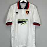 1993/95 CAGLIARI *MINT* AWAY SHIRT (XL) ERREA