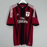 Shop 2014/15 AC MILAN KAKA #22 HOME SHIRT (XL) ADIDAS, classic football shirts, vintage football shirts & retro soccer jerseys at Cult Kits