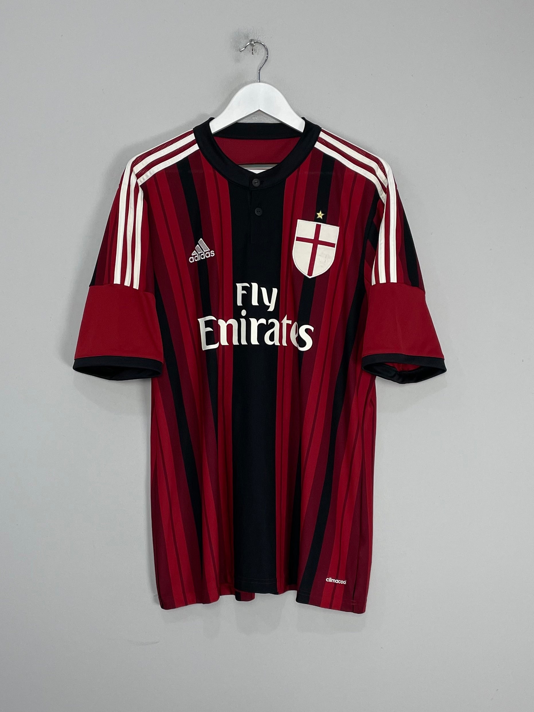 Shop 2014/15 AC MILAN KAKA #22 HOME SHIRT (XL) ADIDAS, classic football shirts, vintage football shirts & retro soccer jerseys at Cult Kits