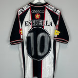 Shop 2000/01 ATLAS #10 AWAY SHIRT (M) ATLETICA, classic football shirts, vintage football shirts & retro soccer jerseys at Cult Kits