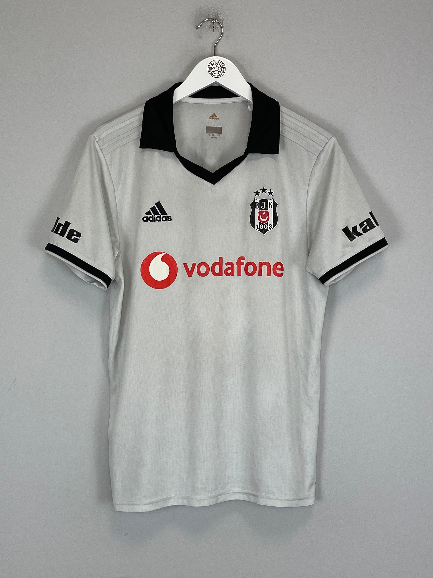 Shop 2018/19 BESIKTAS QUARESMA #7 HOME SHIRT (L) ADIDAS, classic football shirts, vintage football shirts & retro soccer jerseys at Cult Kits