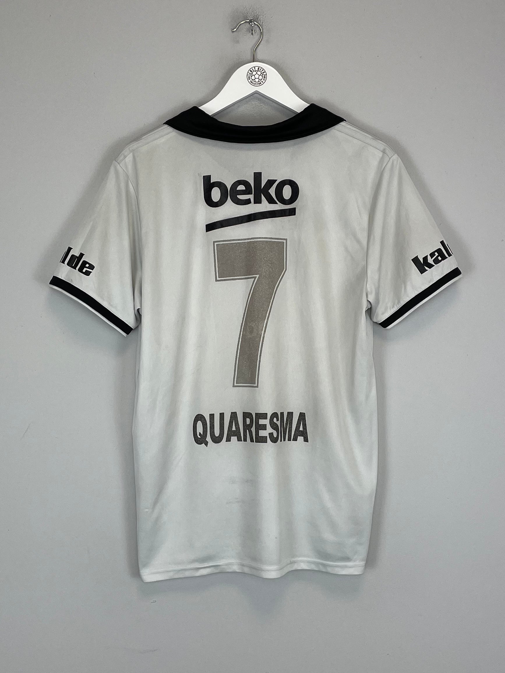 Shop 2018/19 BESIKTAS QUARESMA #7 HOME SHIRT (L) ADIDAS, classic football shirts, vintage football shirts & retro soccer jerseys at Cult Kits