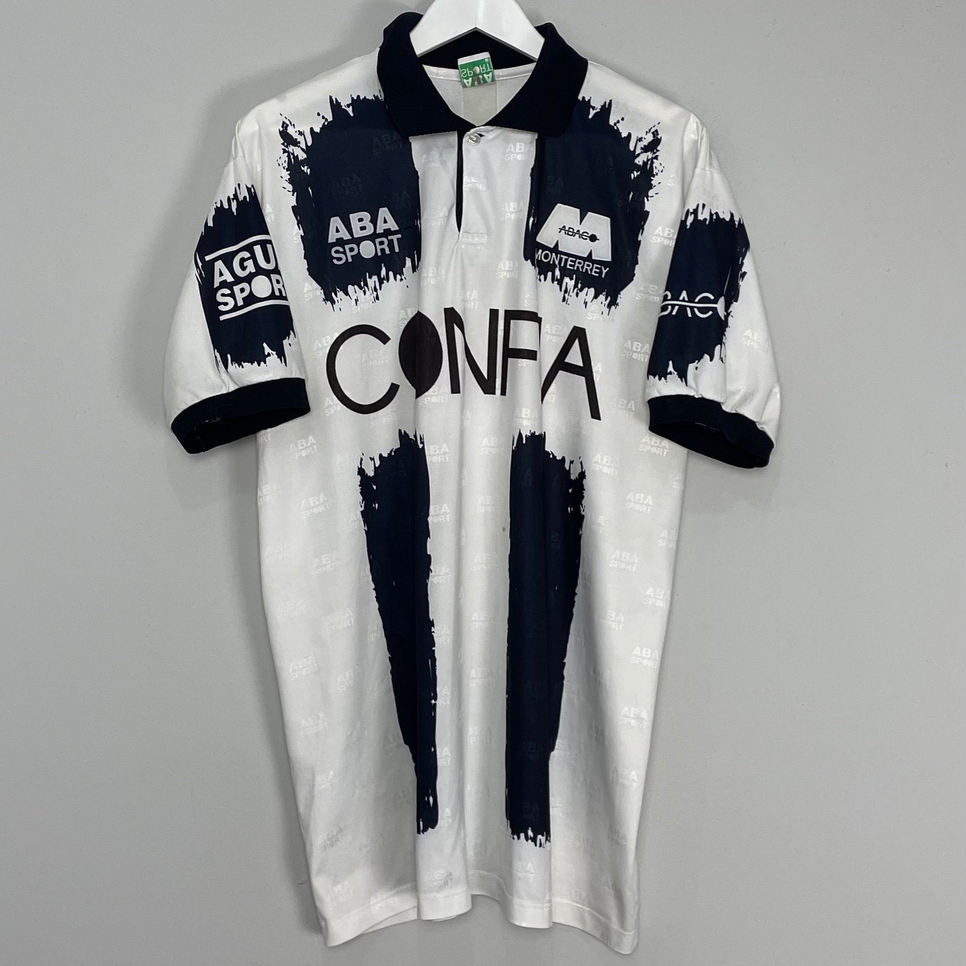 Shop 1995/96 MONTERREY HOME SHIRT (XL) ABA SPORT, classic football shirts, vintage football shirts & retro soccer jerseys at Cult Kits