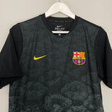 Shop 2013/14 BARCELONA TRAINING SHIRT (L) NIKE, classic football shirts, vintage football shirts & retro soccer jerseys at Cult Kits