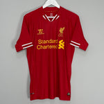 Shop 2013/14 LIVERPOOL SUAREZ #7 HOME SHIRT (M) WARRIOR, classic football shirts, vintage football shirts & retro soccer jerseys at Cult Kits