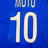 2001/02 Hellas Verona Mutu #10 Home Shirt (XL) Lotto