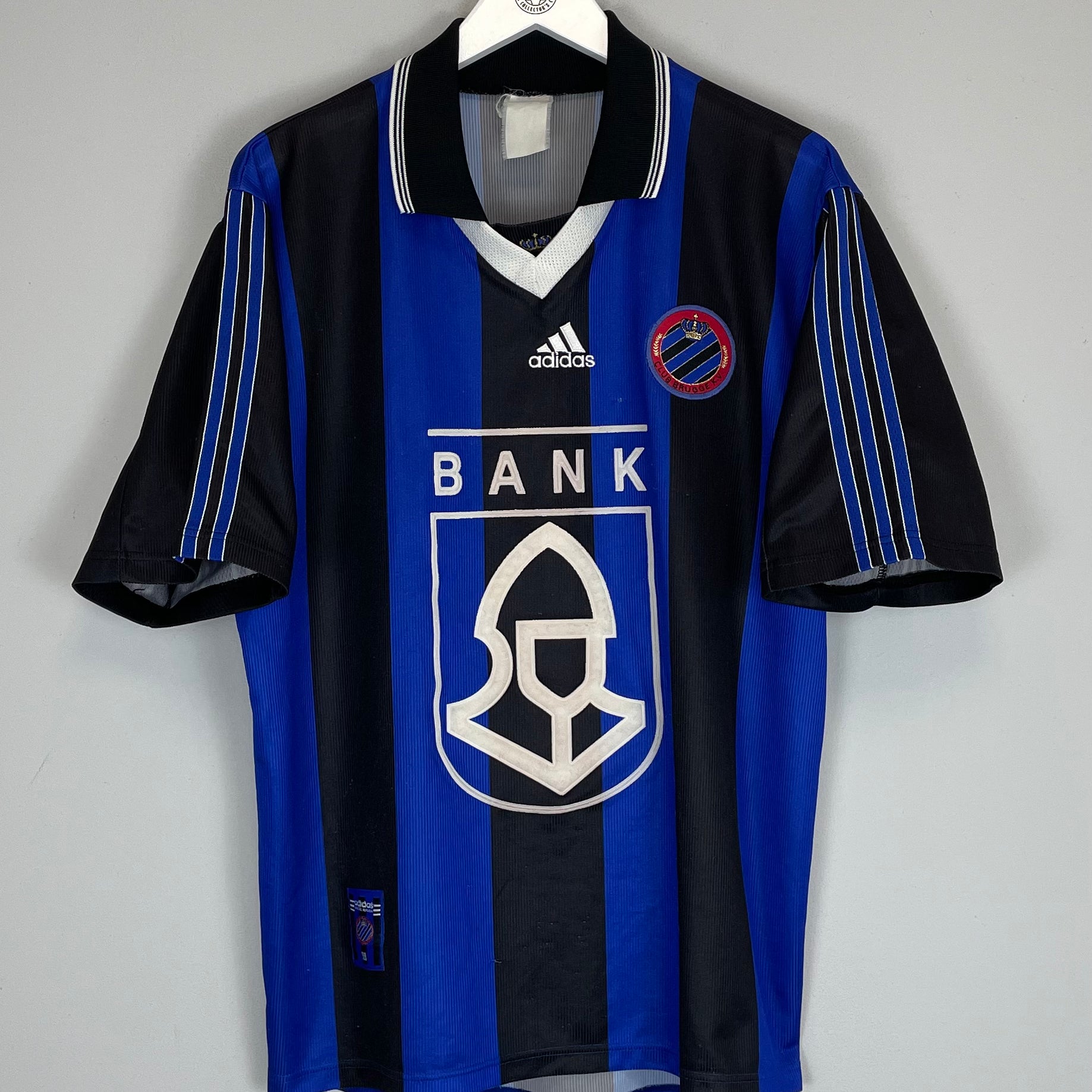 Shop 1998/99 CLUB BRUGGE HOME SHIRT (L) ADIDAS, classic football shirts, vintage football shirts & retro soccer jerseys at Cult Kits
