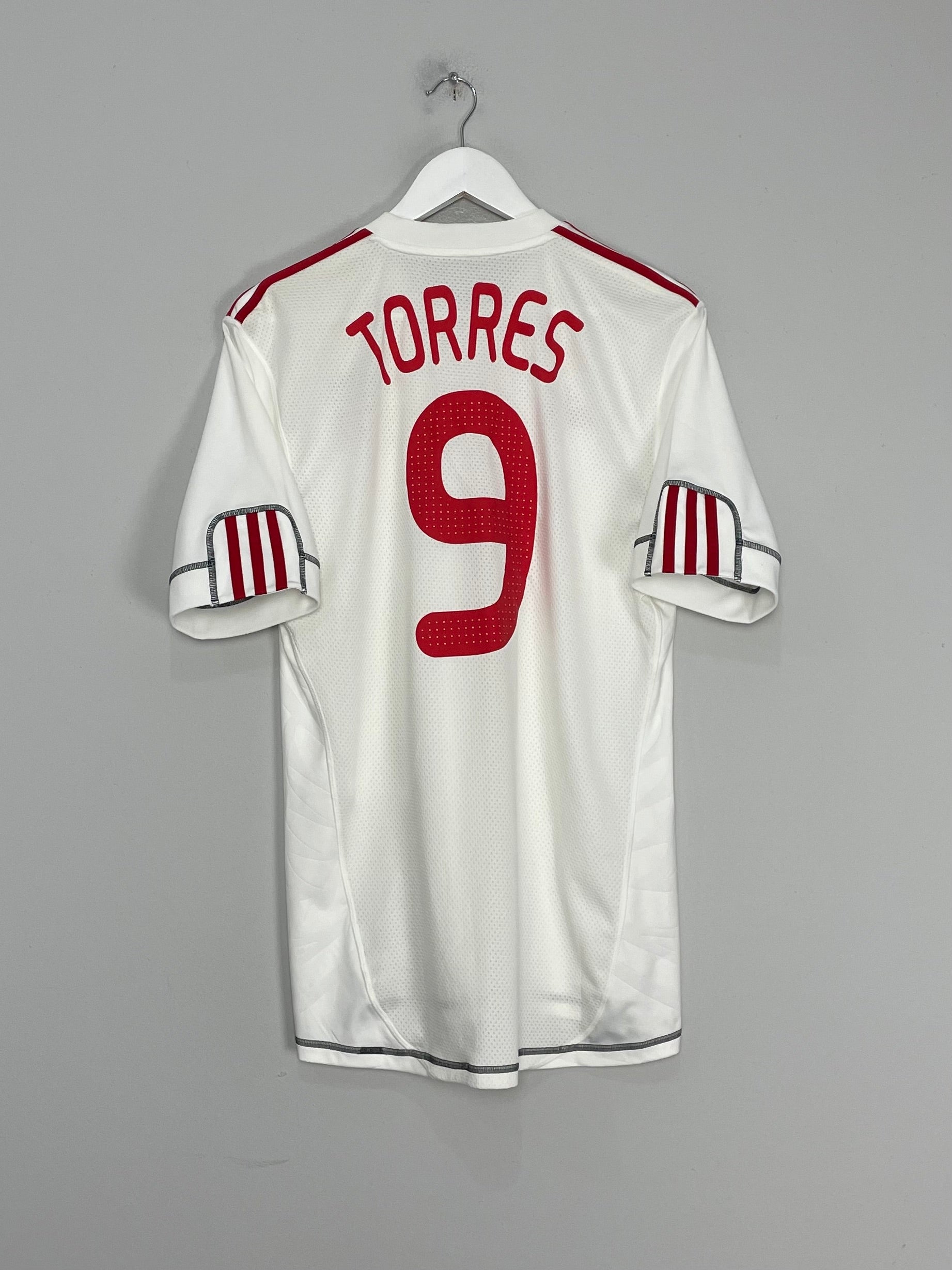 2009/10 LIVERPOOL TORRES #9 THIRD SHIRT (M) ADIDAS