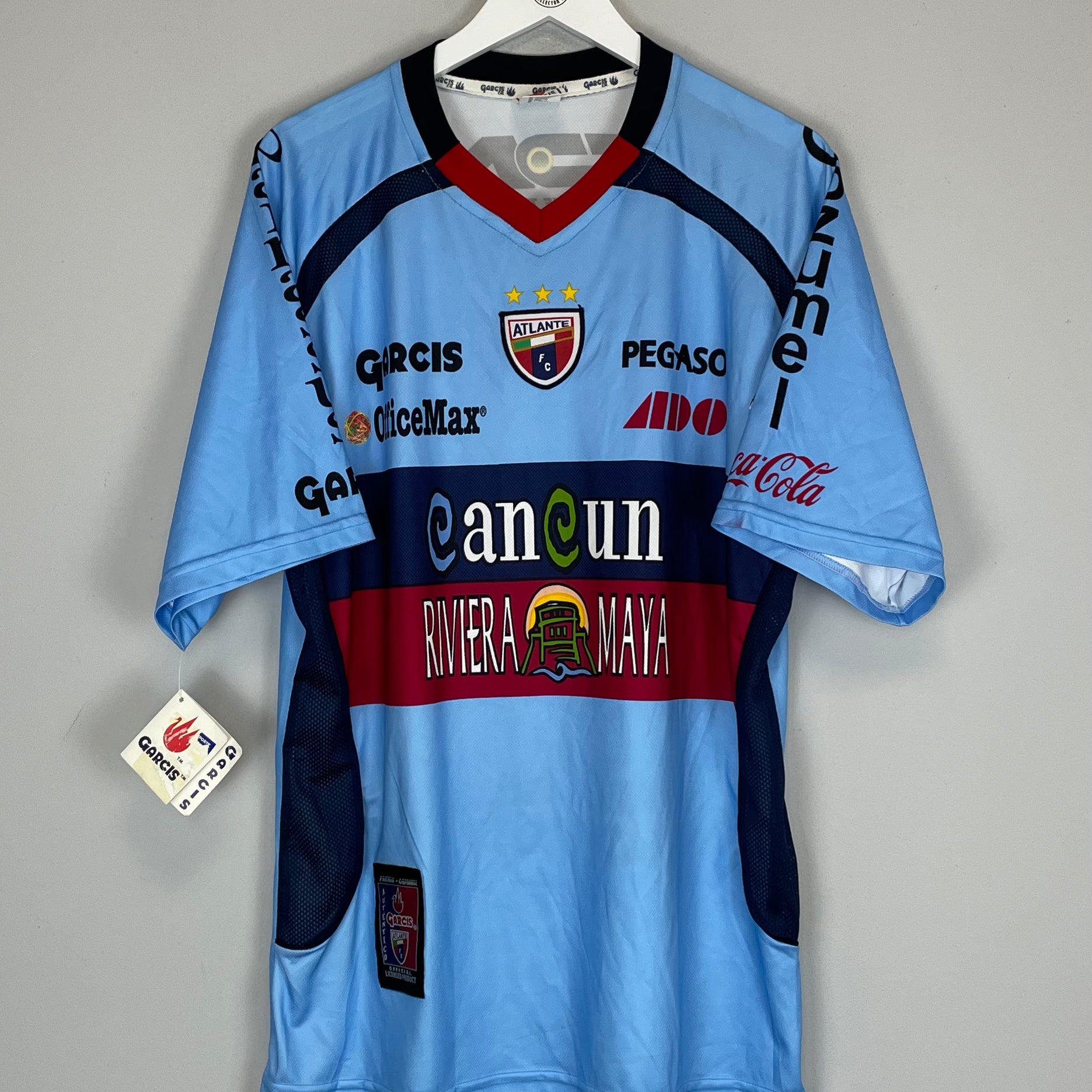 Shop 2010/11 ATLANTE *BNWT* AWAY SHIRT (XL) GARCIS, classic football shirts, vintage football shirts & retro soccer jerseys at Cult Kits