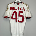 2013/14 AC MILAN BALOTELLI #45 AWAY SHIRT (S) ADIDAS
