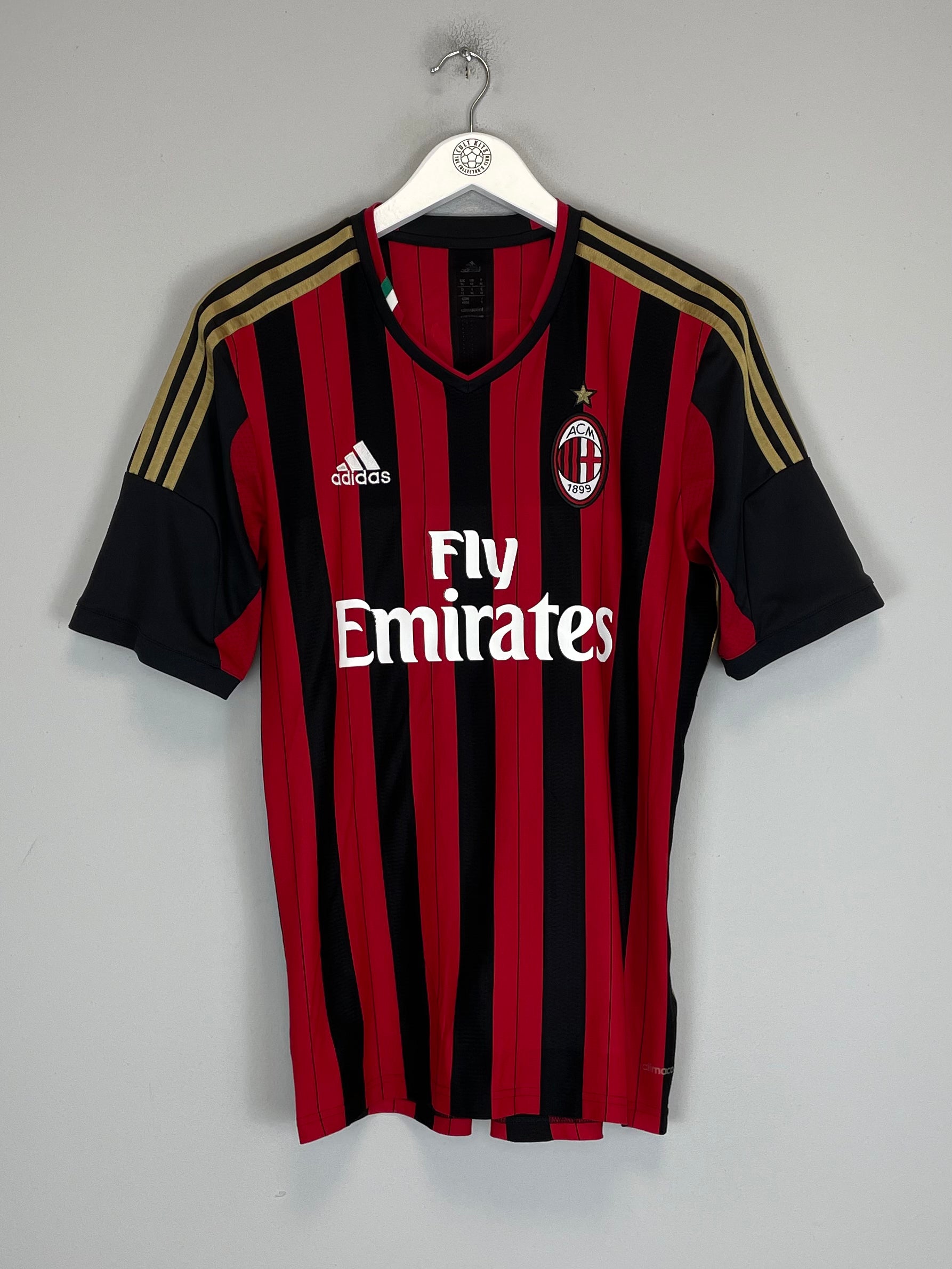 Shop 2013/14 AC MILAN KAKA #22 HOME SHIRT (M) ADIDAS, classic football shirts, vintage football shirts & retro soccer jerseys at Cult Kits