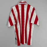 Shop 1997/98 ATLETICO MADRID HOME SHIRT (XL) PUMA, classic football shirts, vintage football shirts & retro soccer jerseys at Cult Kits