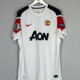 2010/12 MANCHESTER UNITED ROONEY #10 C/L *PLAYER ISSUE* AWAY SHIRT (L) NIKE