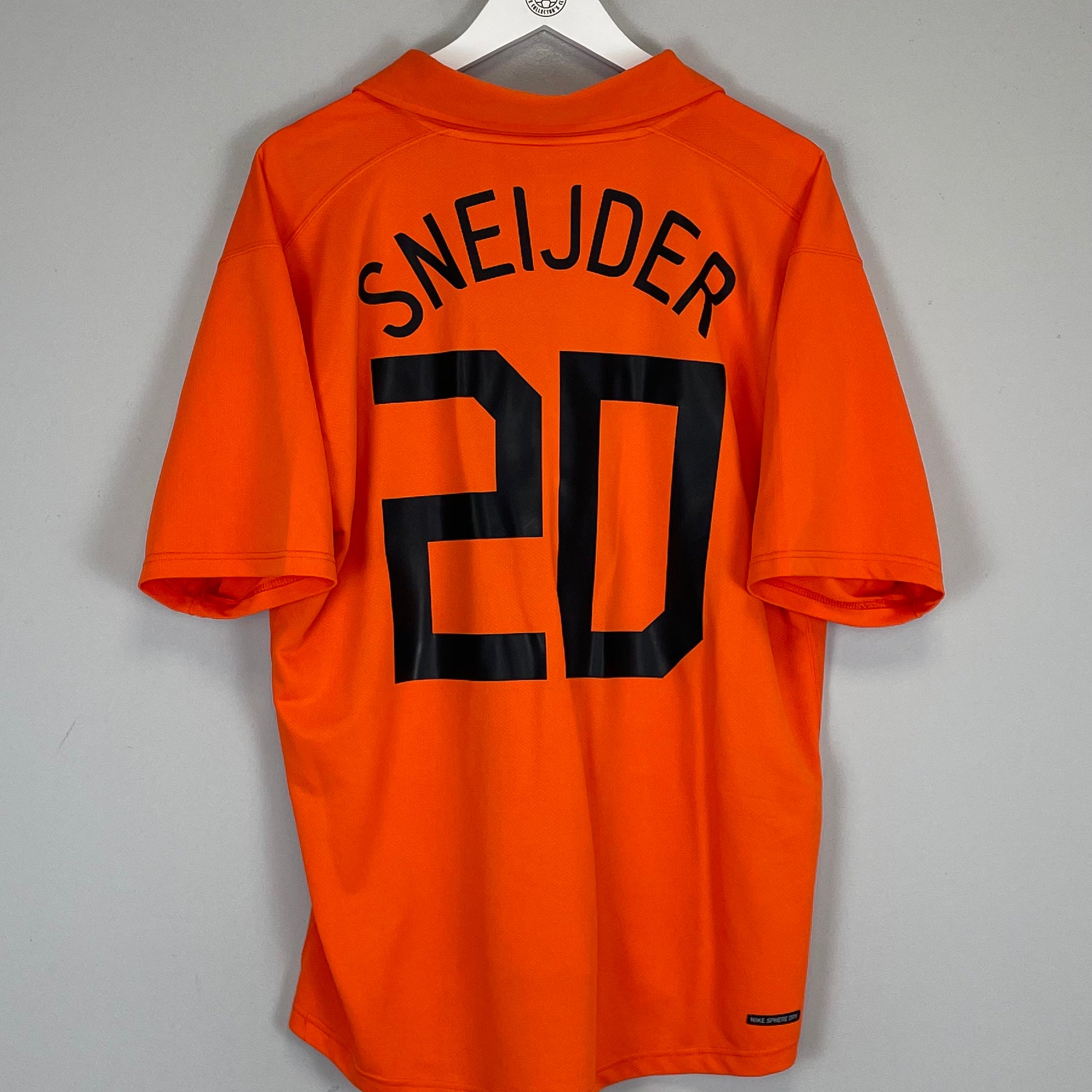 Shop 2006/08 NETHERLANDS SNEIJDER #20 HOME SHIRT (XL) NIKE, classic football shirts, vintage football shirts & retro soccer jerseys at Cult Kits