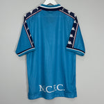 Shop 1997/99 MANCHESTER CITY HOME SHIRT (M) KAPPA, classic football shirts, vintage football shirts & retro soccer jerseys at Cult Kits