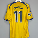 2008/09 CHELSEA DROGBA #11 C/L *PLAYER ISSUE* THIRD SHIRT (L) ADIDAS