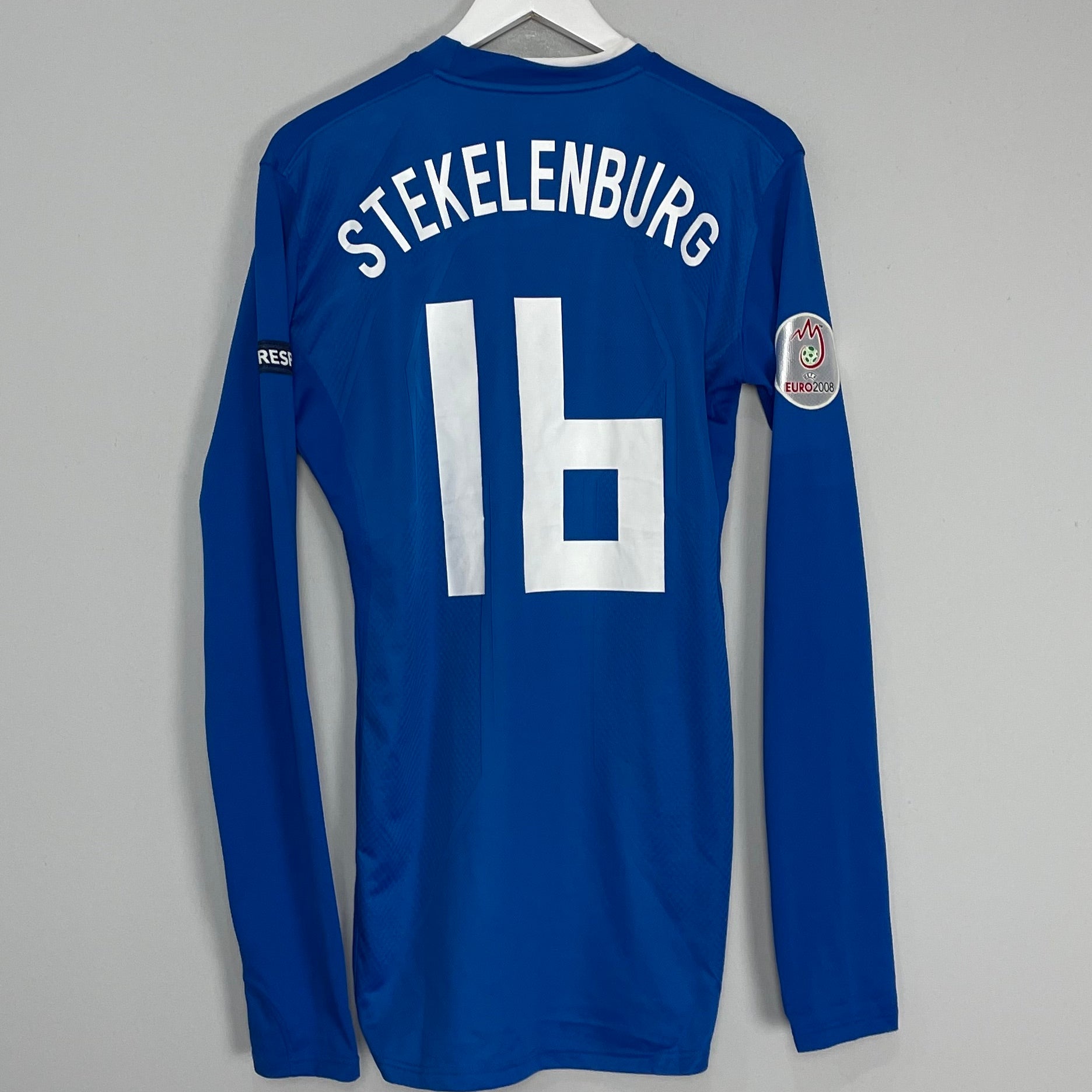Shop 2008/10 NETHERLANDS STEKELENBURG #16 *MATCH ISSUE* GK SHIRT (L) NIKE, classic football shirts, vintage football shirts & retro soccer jerseys at Cult Kits