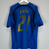 Shop 2006/07 ITALY PIRLO #21 HOME SHIRT (L) PUMA, classic football shirts, vintage football shirts & retro soccer jerseys at Cult Kits