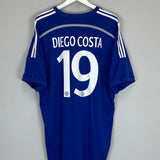 2014/15 CHELSEA DIEGO COSTA #19 HOME SHIRT (XXL) ADIDAS