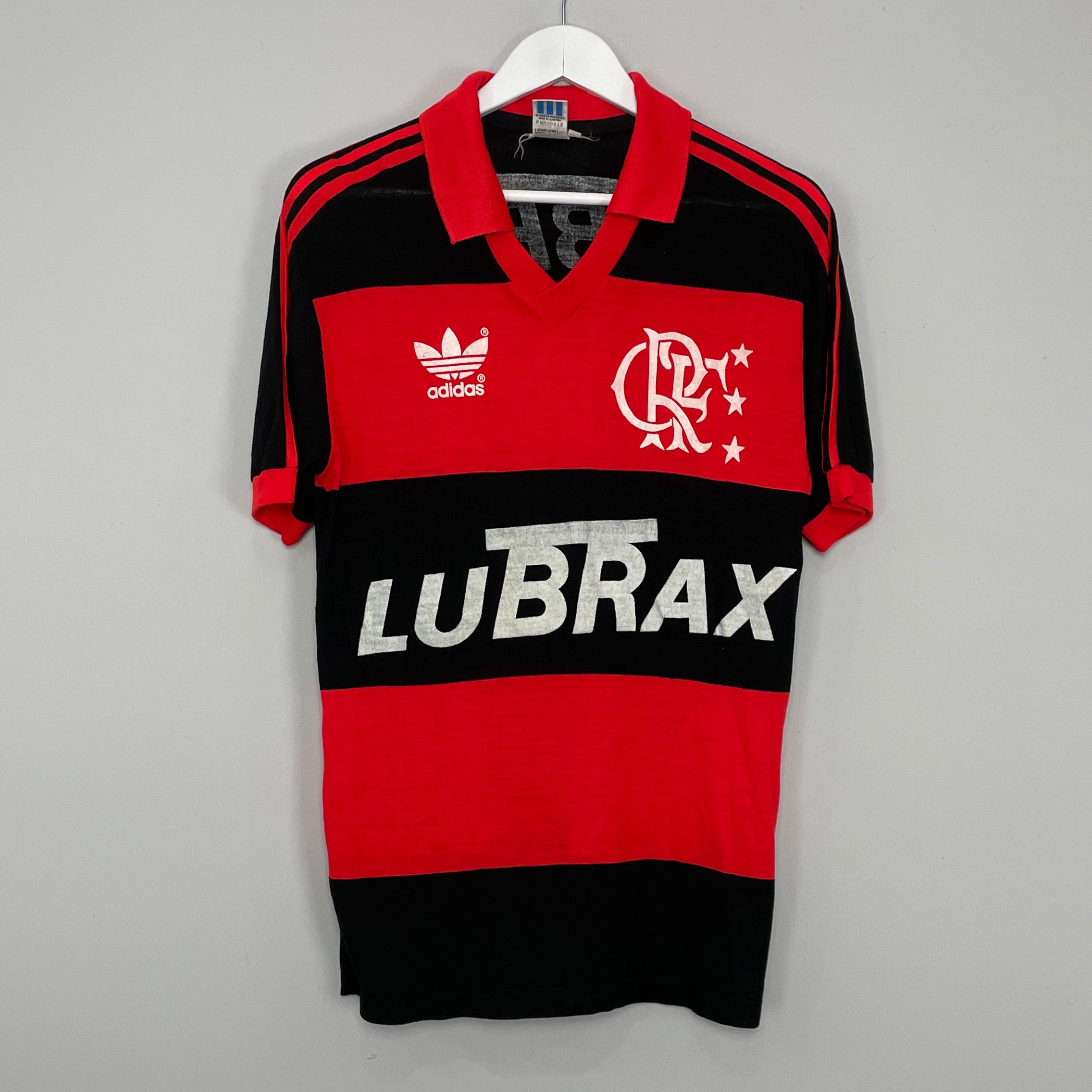 Shop 1991/92 FLAMENGO #10 HOME SHIRT (M) ADIDAS, classic football shirts, vintage football shirts & retro soccer jerseys at Cult Kits