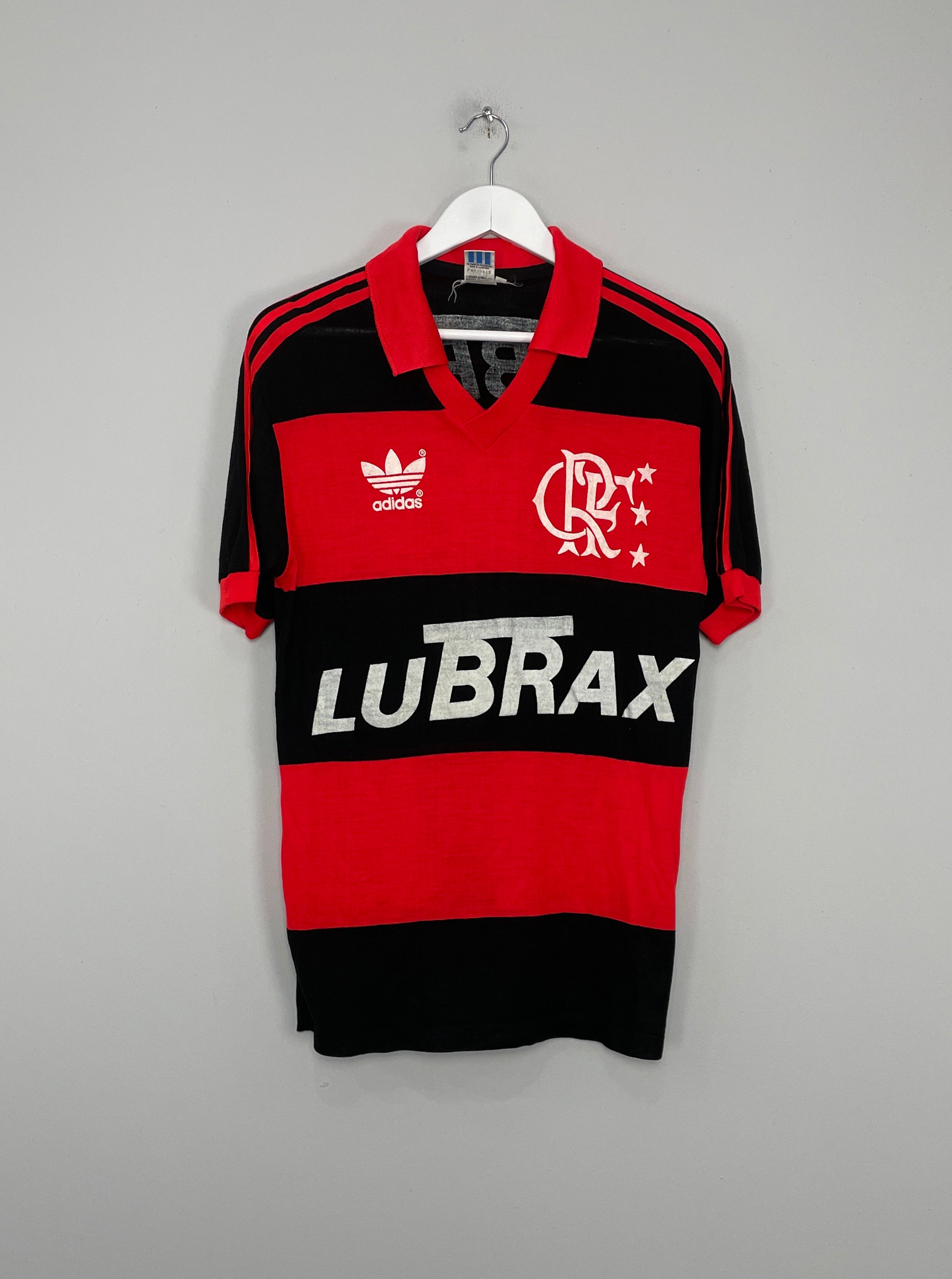 Shop 1991/92 FLAMENGO #10 HOME SHIRT (M) ADIDAS, classic football shirts, vintage football shirts & retro soccer jerseys at Cult Kits
