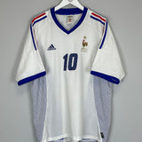2002/04 FRANCE ZIDANE #10 AWAY SHIRT (XL) ADIDAS