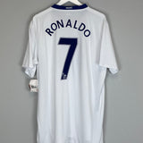 2008/09 MANCHESTER UNITED RONALDO #7 *BNWT* AWAY SHIRT (XXL) NIKE
