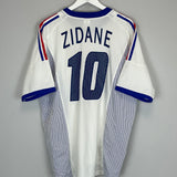 2002/04 FRANCE ZIDANE #10 AWAY SHIRT (XL) ADIDAS