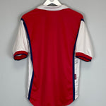 Shop 1998/99 ARSENAL HOME SHIRT (S) NIKE, classic football shirts, vintage football shirts & retro soccer jerseys at Cult Kits