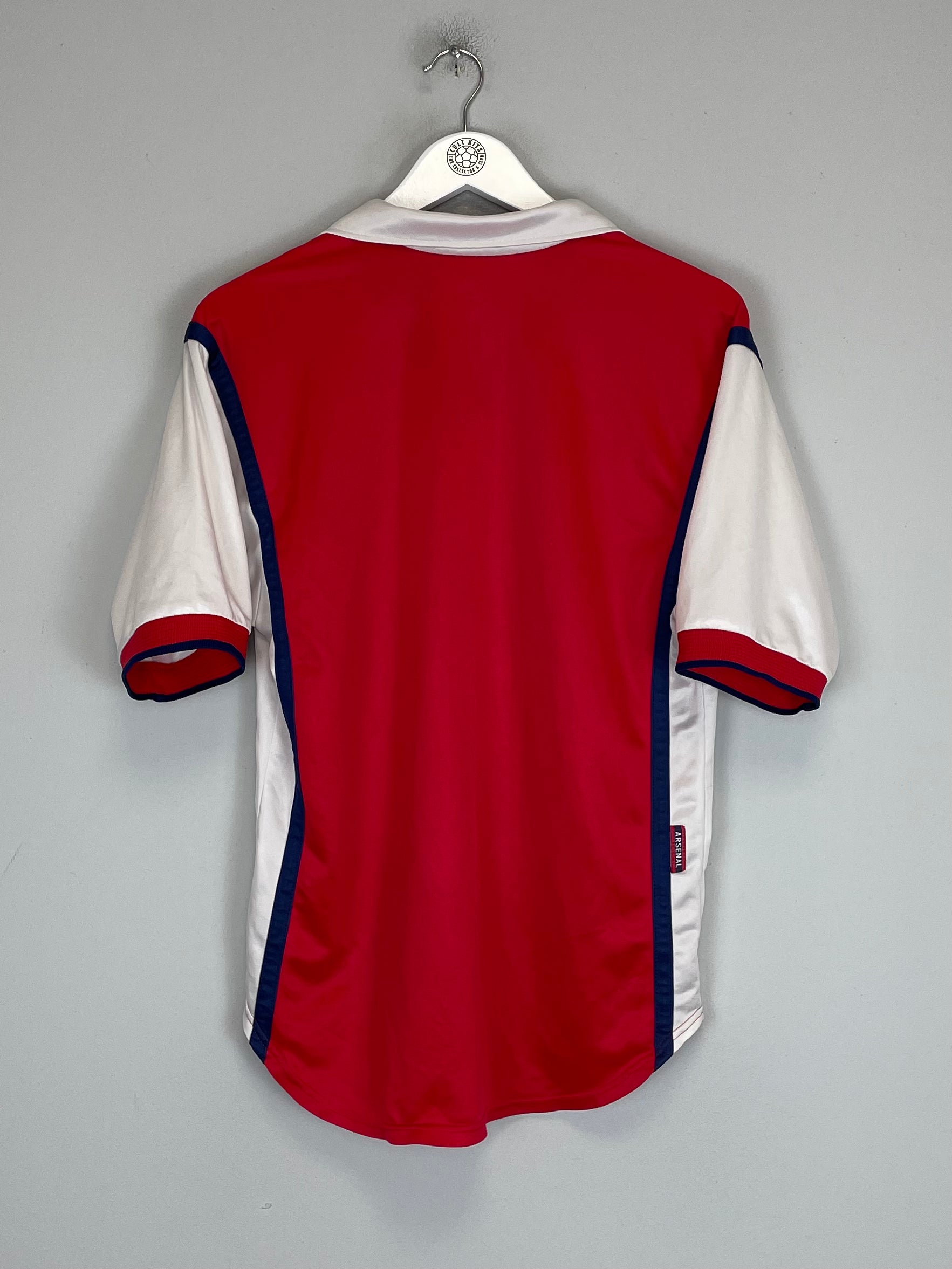 Shop 1998/99 ARSENAL HOME SHIRT (S) NIKE, classic football shirts, vintage football shirts & retro soccer jerseys at Cult Kits