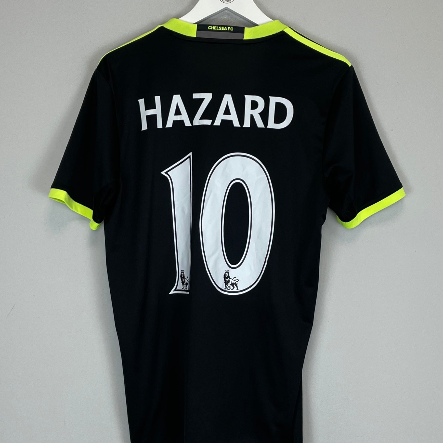 Shop 2016/17 CHELSEA HAZARD #10 AWAY SHIRT (M) ADIDAS, classic football shirts, vintage football shirts & retro soccer jerseys at Cult Kits