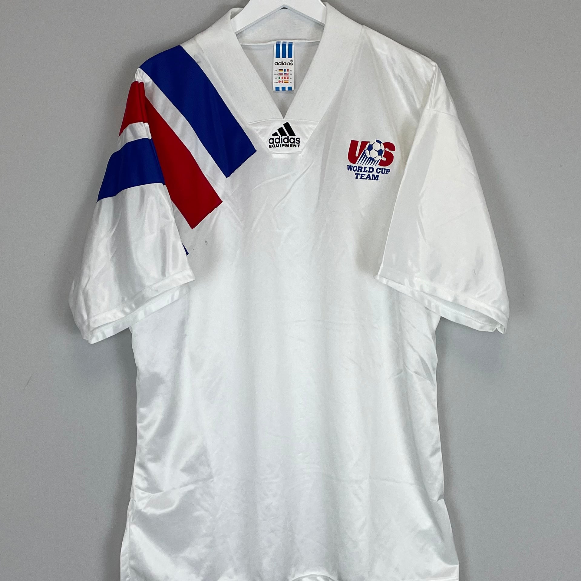 Shop 1992/94 USA HOME SHIRT (XL) ADIDAS, classic football shirts, vintage football shirts & retro soccer jerseys at Cult Kits