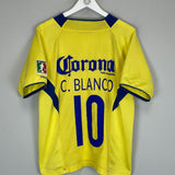 2006/07 CLUB AMERICA C.BLANCO #10 HOME SHIRT (S/M) NIKE