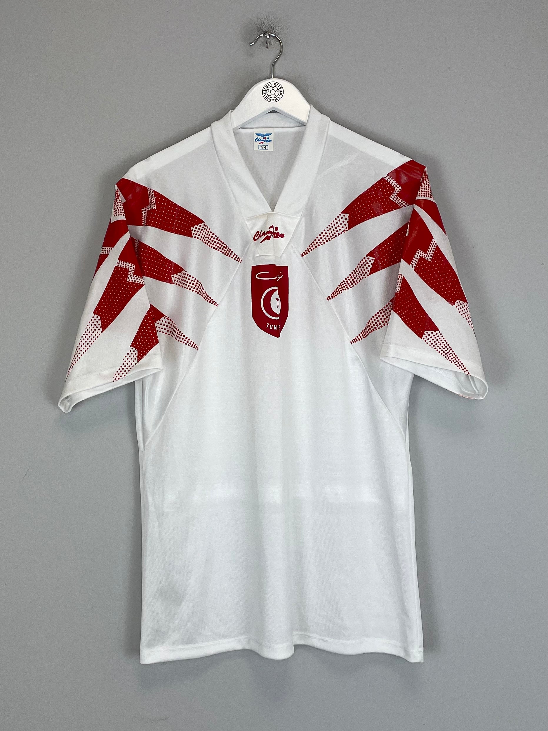 Shop 1994 TUNISIA 'ROTHMANS CUP' AWAY SHIRT (L) CHAMPION, classic football shirts, vintage football shirts & retro soccer jerseys at Cult Kits